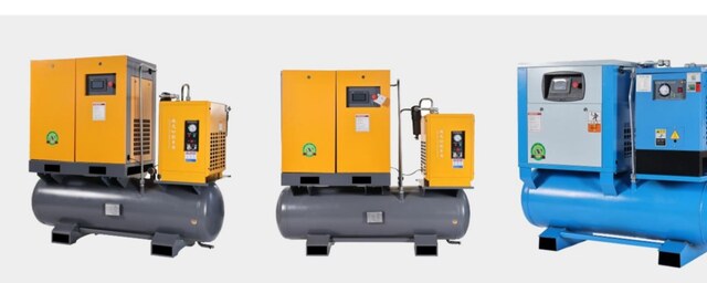 Integrated compressed-air systems for laser cutting
